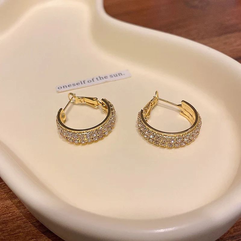 Cofik | Fitness Circle Hoop Earrings
