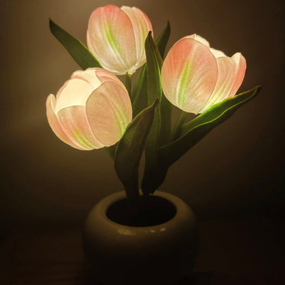 Slim Modern Flower Table Light