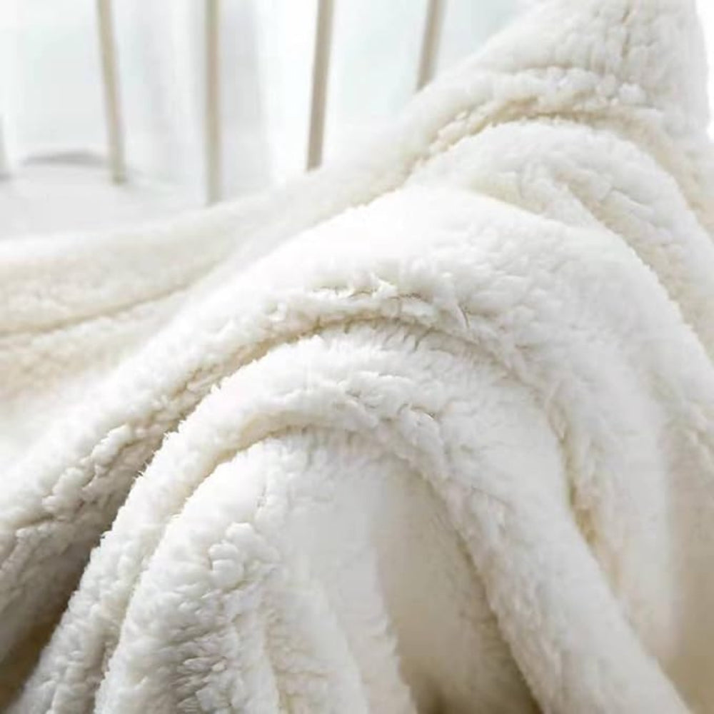 Plush Fuzzy Velvet Throw Blanket