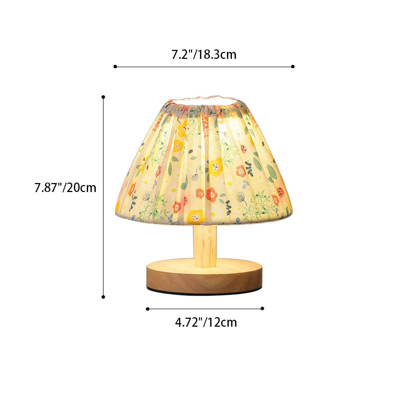 Simple Elegant Metal Floral Desk Lamp - Cofik