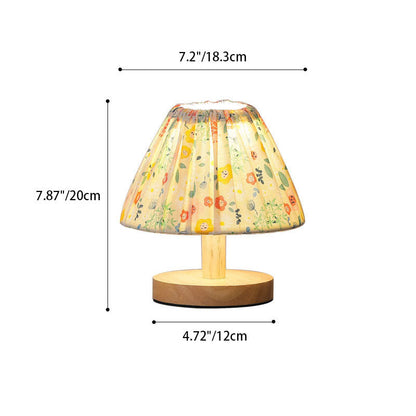 Simple Elegant Metal Floral Desk Lamp - Cofik