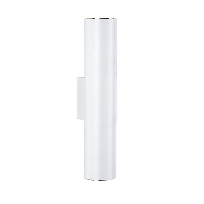 Silver Double Tube Wall Light