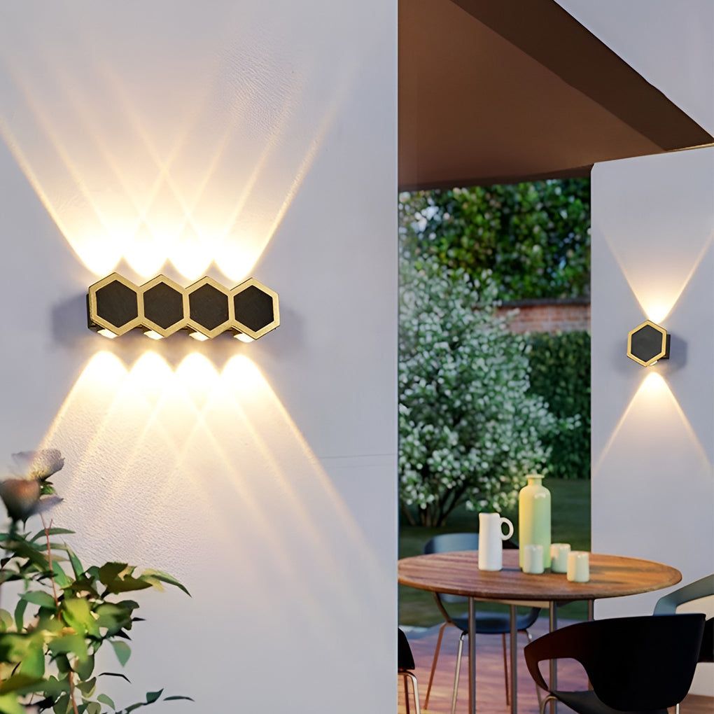 Outdoor LED Wall Light Waterproof Up Down Spotlight