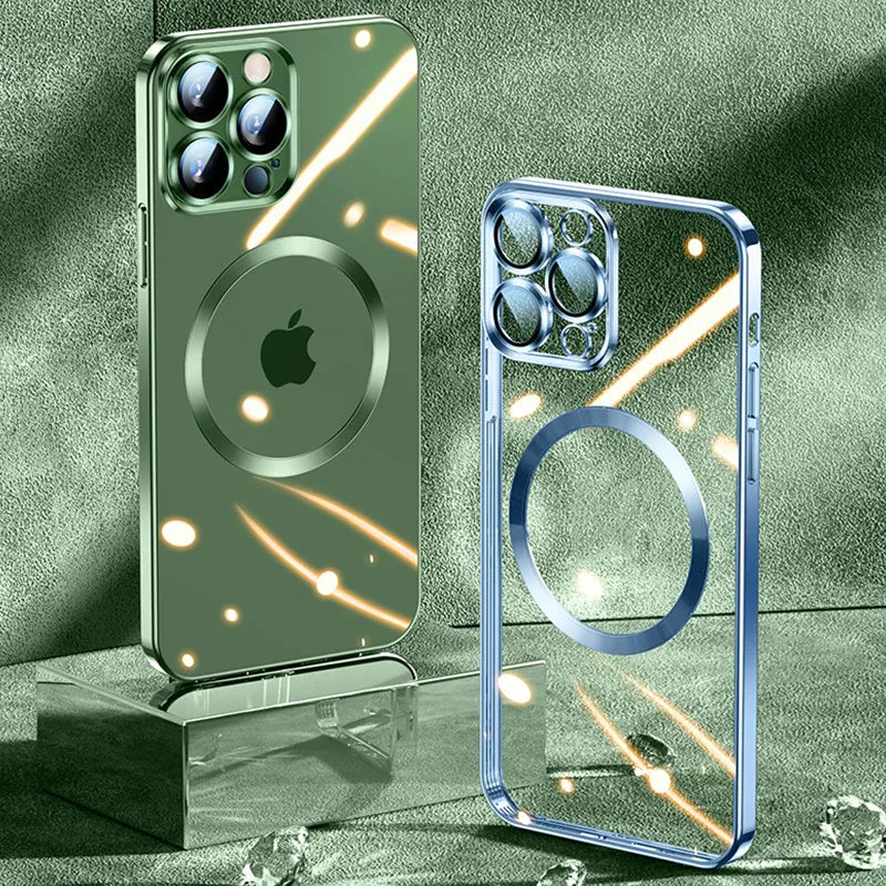 Wireless Magnetic Phone Lens Case for iPhone