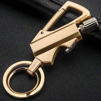 Portable Emergency Fire Starter Keychain