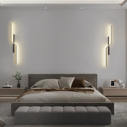 Slim LED Contemporary Wall Light Fixture