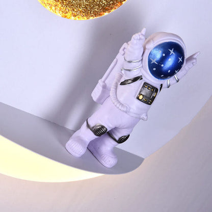 Modern Space Theme Round LED Wall Lamp