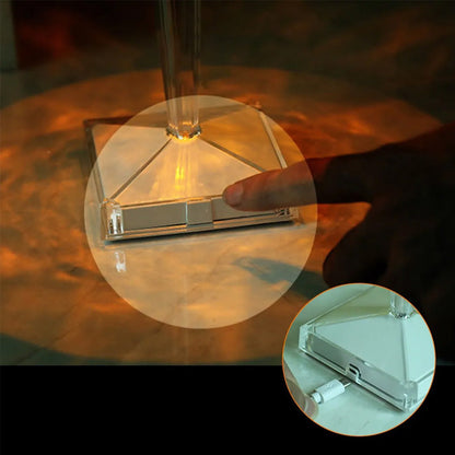 Sparkling Glass Desk Lamp
