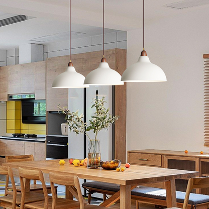 Bright White Pendant Kitchen Light Fixture