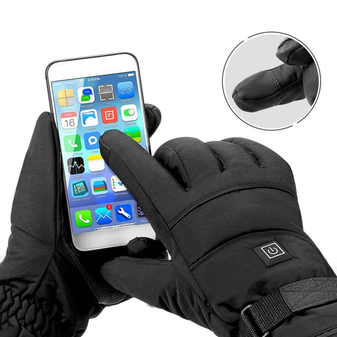 Warm Electric Gloves with Adjustable Heat Control