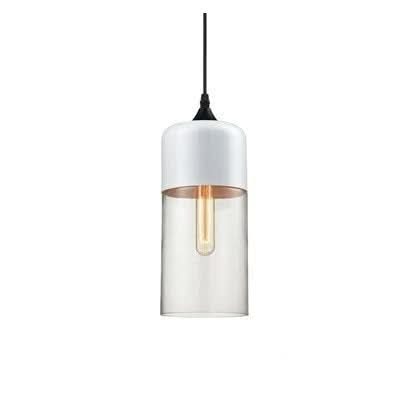 Unique Wooden Glass Hanging Lamp Adjustable