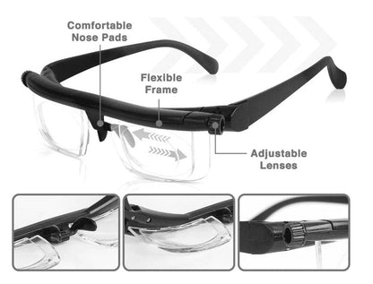 Flexible Focus Prescription Free Reading Glasses
