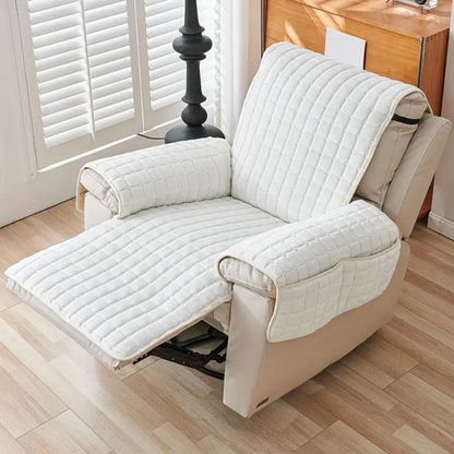 Cofik | Cozy Patterned Recliner Slipcover