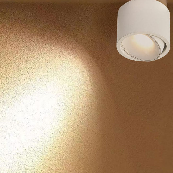 Compact LED Ceiling Light 12W Slim Aluminum Fixture