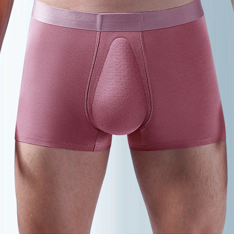 Soft Men's Natural Latex Briefs - Breathable Support Underwear
