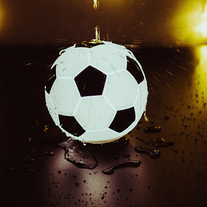 Colorful Soccer Ball LED Desk Lamp with USB Charger