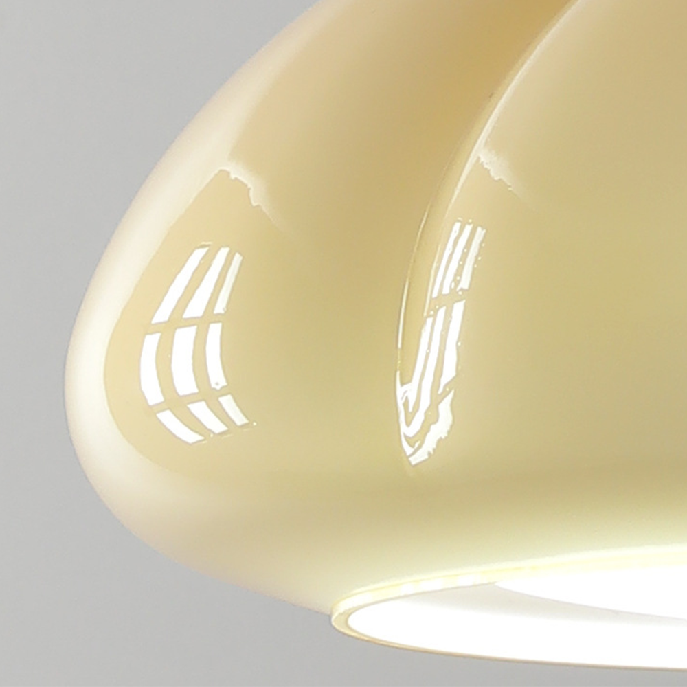 Classic Hanging Glass Pumpkin Lamp