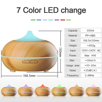 Natural Wood Aroma Diffuser