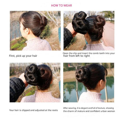 Easy Floral Hair Clip for Women