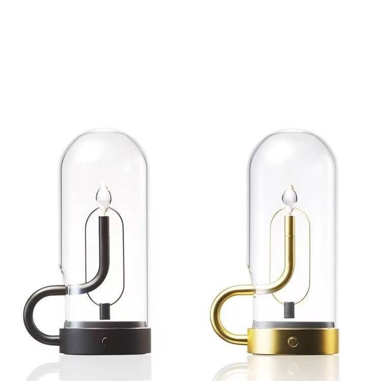 Warm Faux Candle Style LED Table Lamp