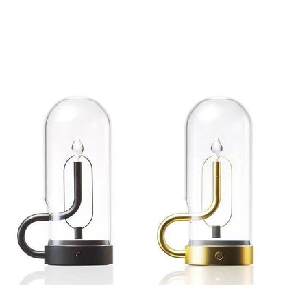 Warm Faux Candle Style LED Table Lamp