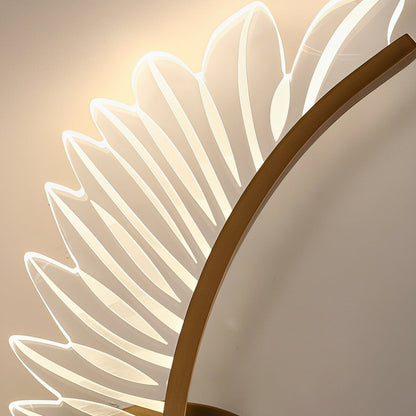 Stylish Copper LED Wall Light Fixture