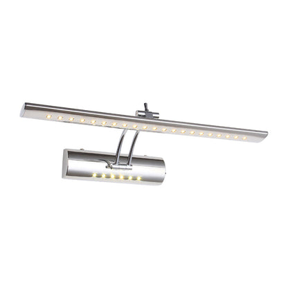 Slim Nickel LED Wall Light Modern 16 Wide - Cofik