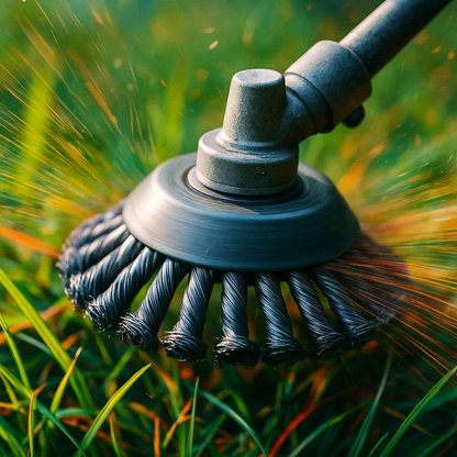Powerful 6-Blade Turbo Trimmer Weed Cutter Head