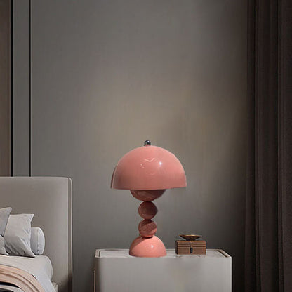 Elegant Ceramic Desk Lamp with Green Shade