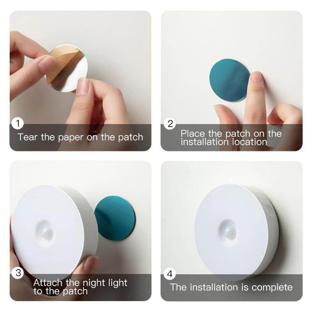 Automatic LED Plug Night Light with Motion Sensor