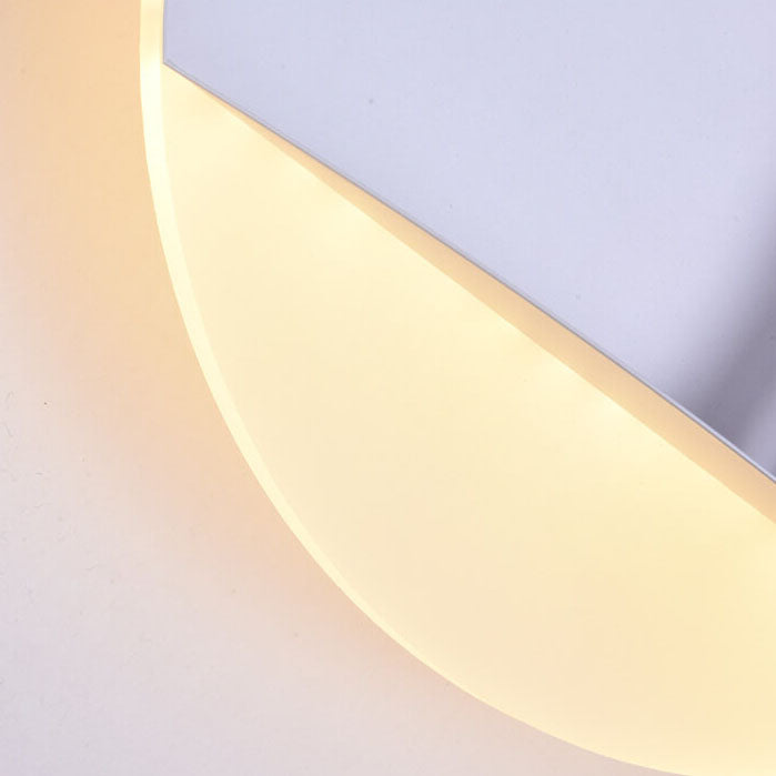 Modern Space Theme Round LED Wall Lamp