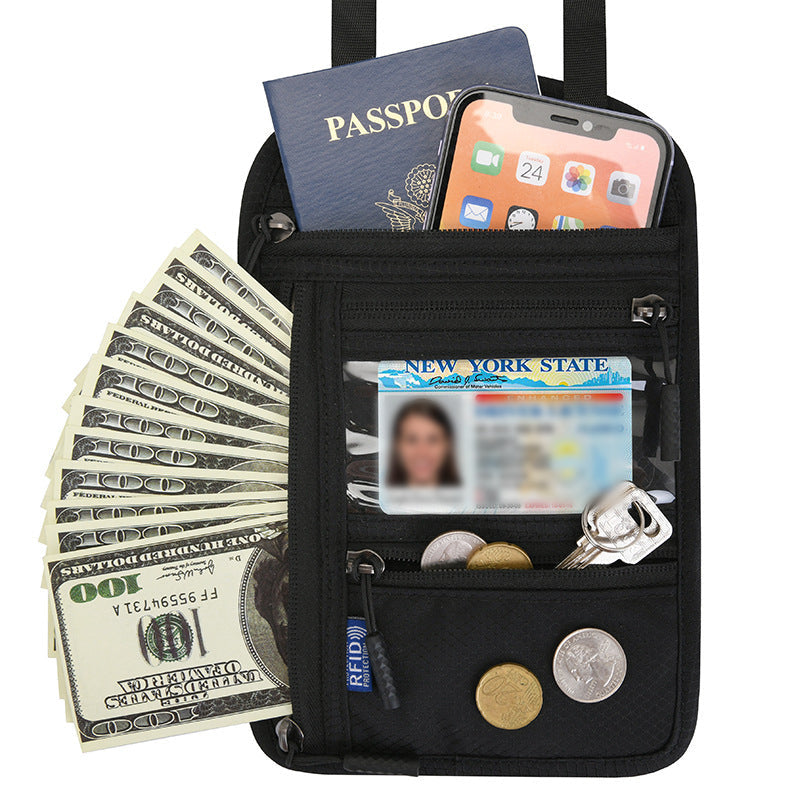 Secure Travel Wallet with RFID Passport Holder - Cofik