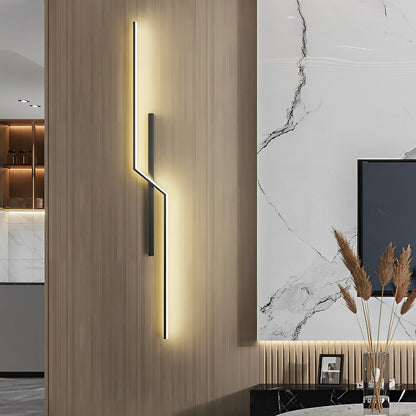 Slim LED Contemporary Wall Light Fixture