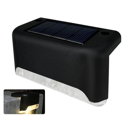 Solar Powered Outdoor Step Lights (4 Pack)