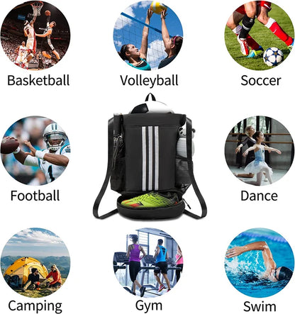 Big Durable Gym Tote Backpack