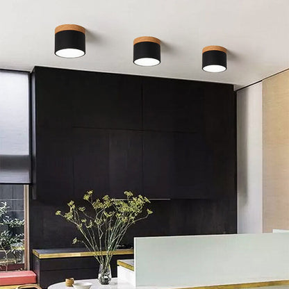 Modern LED Ceiling Lamp Adjustable Color