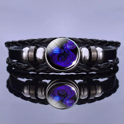 Astrology Zodiac Sign Charm Bracelet