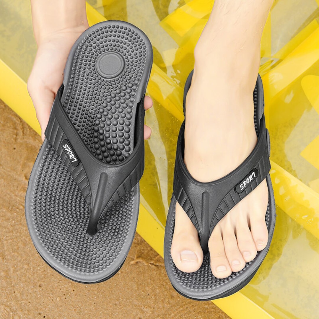 Relaxing Shiatsu Foam Slippers