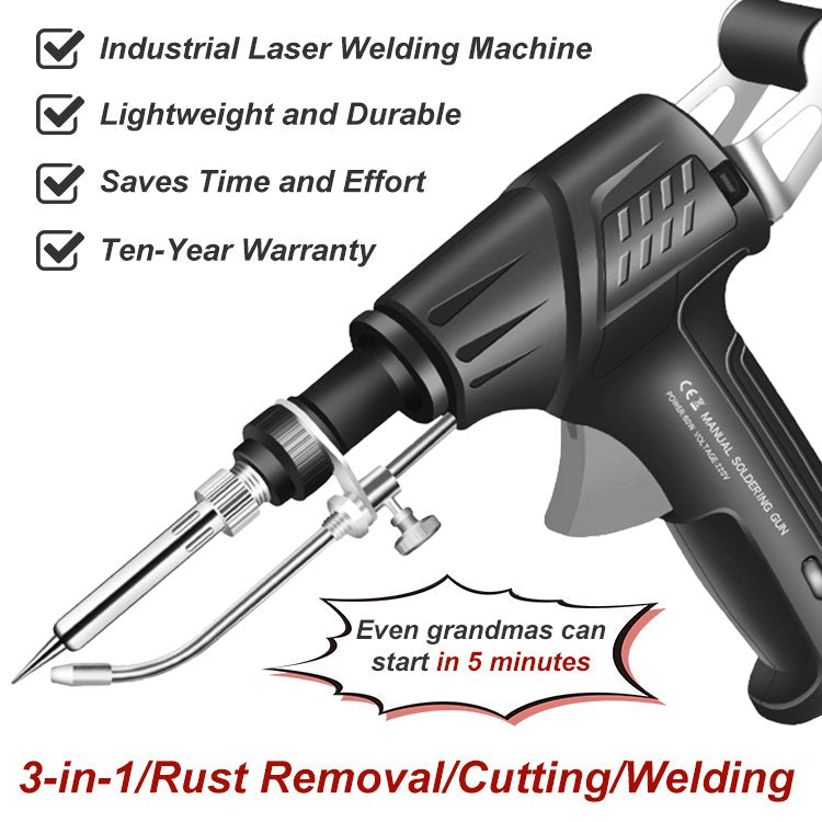 Fast Electric Welder & Cutter with Comfort Grip