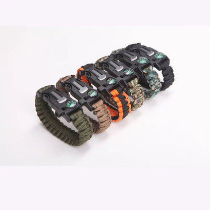 Multi Tool Outdoor Survival Bracelet