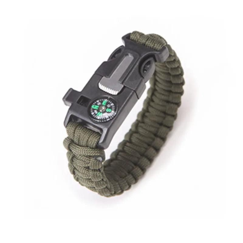Multi Tool Outdoor Survival Bracelet