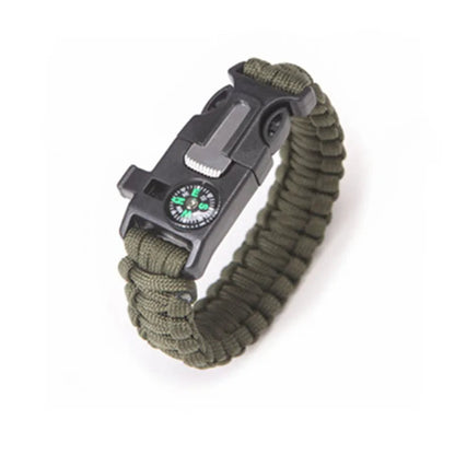 Multi Tool Outdoor Survival Bracelet