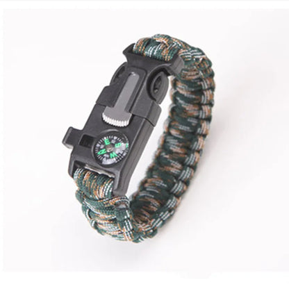 Multi Tool Outdoor Survival Bracelet