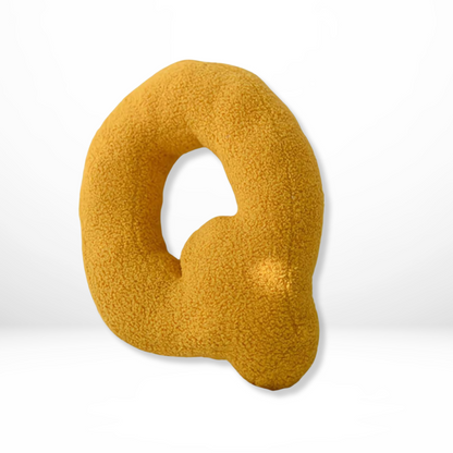 Plush Alphabet Letter Pillow With Soft Velvet Cover