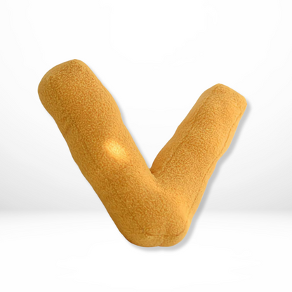 Plush Alphabet Letter Pillow With Soft Velvet Cover