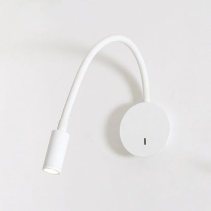 Flexible LED Reading Wall Sconce Lamp in Black and White