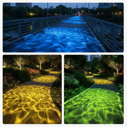 Colorful Ocean Wave LED Projector Light