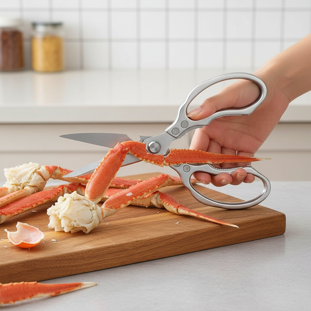 Sharp Stainless Steel Premium Kitchen Shears