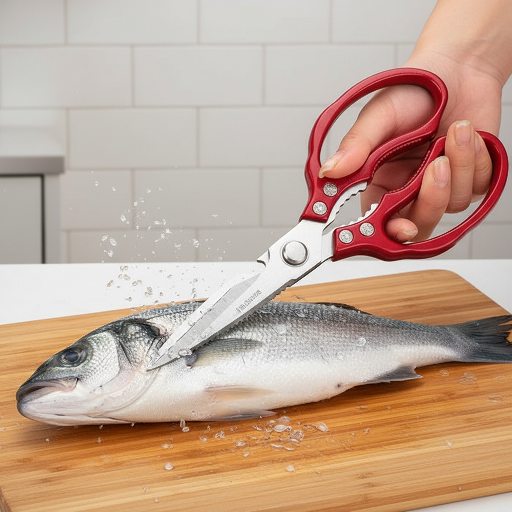 Sharp Stainless Steel Premium Kitchen Shears
