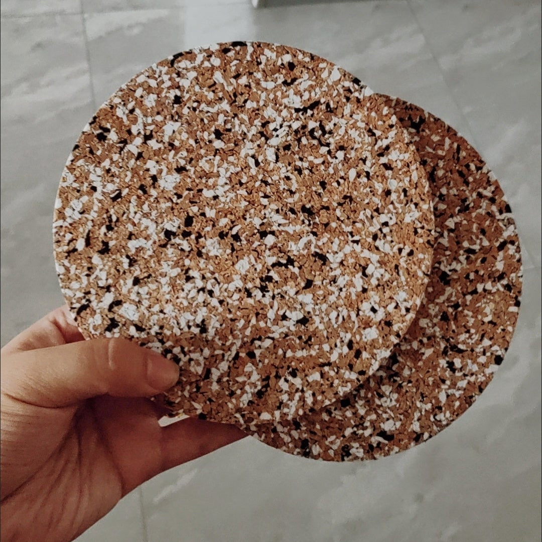 Vibrant Cork Coffee Table Coaster